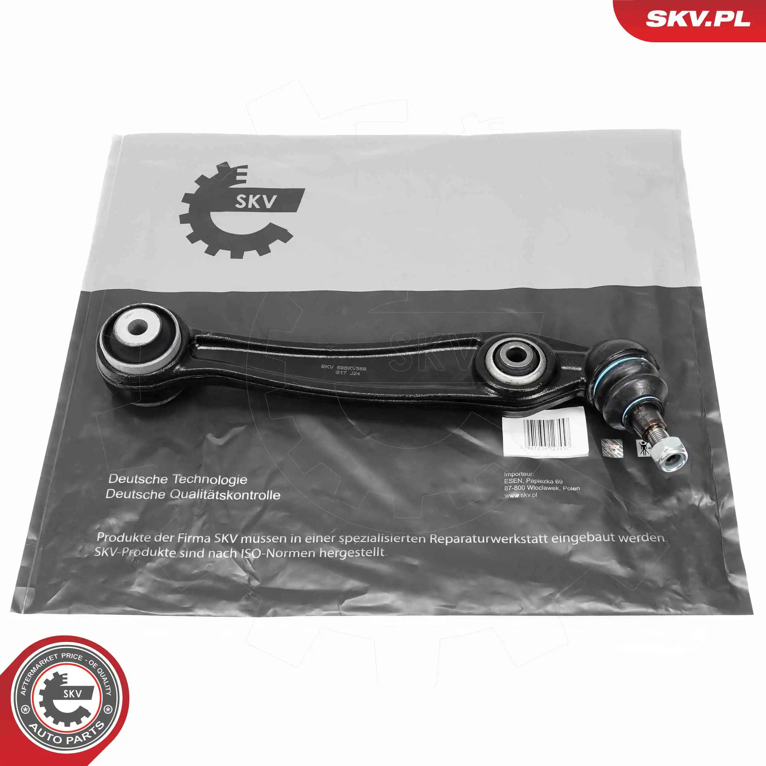Control/Trailing Arm, wheel suspension